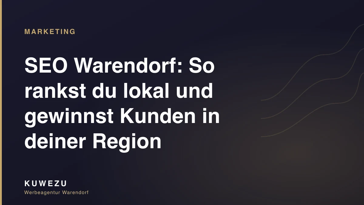 SEO Warendorf: So rankst du lokal und gewinnst Kunden in deiner Region